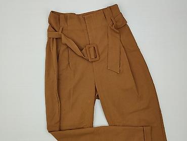 top nirvana bershka: Bershka, Spodnie materiałowe damskie, rozmiar 2XS — 1