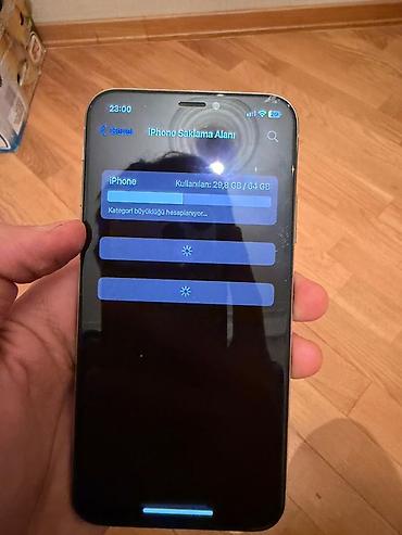 iphone 2ci əl: IPhone X, 64 GB, Ağ — 5