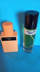 Ətriyyat: Ətirlər 30 ml flakonlardadir. Qalıcılığı isdifadə qaydasından çox — 9