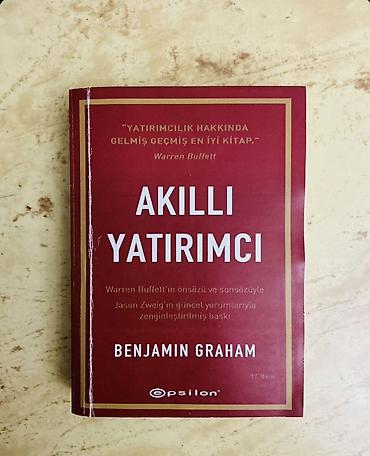Kitablar və jurnallar: Məhsul: Kitab – “Akıllı Yatırımcı” Müəllif: Benjamin Graham Nəşriyyat — 1