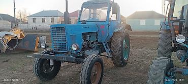 Traktorlar: Traktor “Belarus” (MTZ seriyası) - Rəng: mavi, kabinalı - Arxa — 11