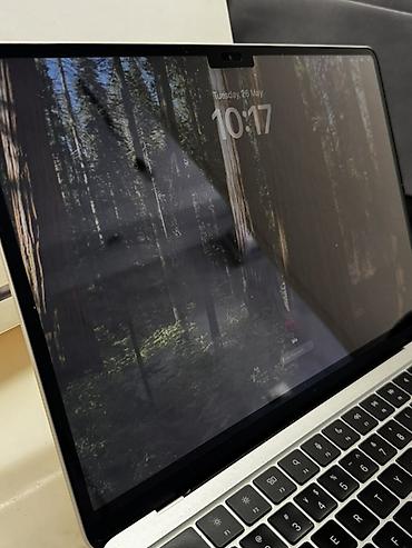 Apple MacBook: Apple MacBook Air M3 Məlumatları şəkildə yükləmişəm. Ekranda qoruyucu — 16