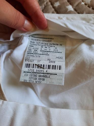 Odela: Hugo Boss musko belo odelo pamuk-svila Musko odelo Hugo Boss — 11