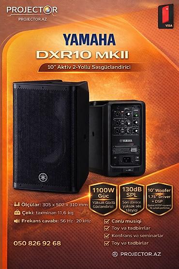yamaha hs5: Yeni Yamaha Kolonka, Növ - Akustik, rəng - Qara — 1
