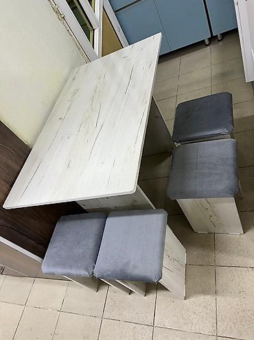 Стол тобуретка стол стулья для кухни стол для комнаты для дома размеры — 6