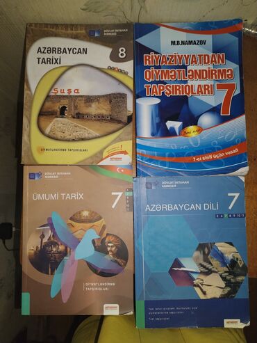 Rus dili: Bu dəst müxtəlif fənlər üzrə məktəb dərsliklərindən ibarətdir. Dəstə
