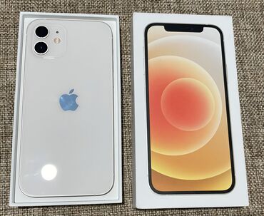 qeydiyatsız iphone: IPhone 12, 128 GB, Ağ, Zəmanət, Kredit, Barmaq izi