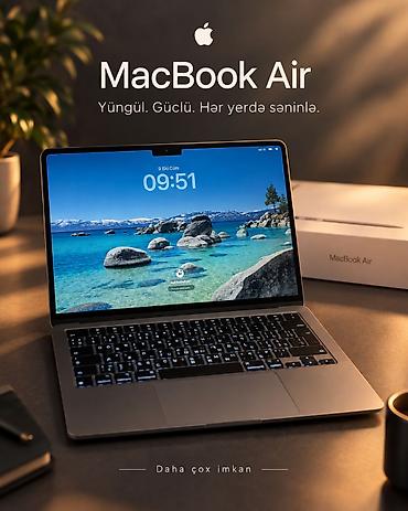 printer aliram: İşlənmiş Apple MacBook, 13.3 ", Apple M3, 256 GB — 2