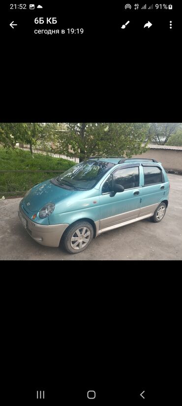 Daewoo: Daewoo Matiz: 2004 г., 0.8 л, Автомат, Бензин, Минивэн