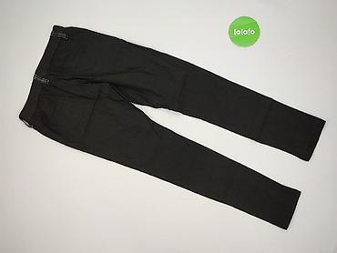 czarne cargo pull and bear: Spodnie materiałowe damskie, rozmiar S — 3