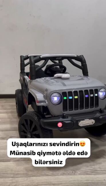 Uşaq üçün elektrik maşınları: *👦Uuşaqlar üçün Maşın modelləri* *🚘 Rəngləri var* *💵Qiymət 275 azn*