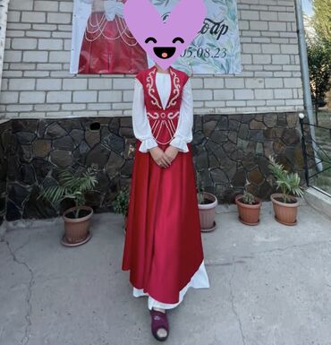 платье красное: Платье на кыз узатуу. На Прокат !!!
