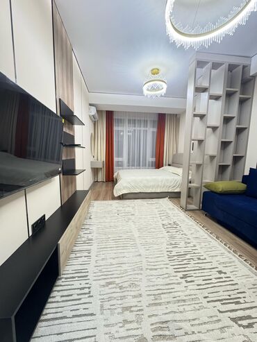 Посуточная аренда квартир: 1 комната, Душевая кабина, Постельное белье, Кондиционер — 5