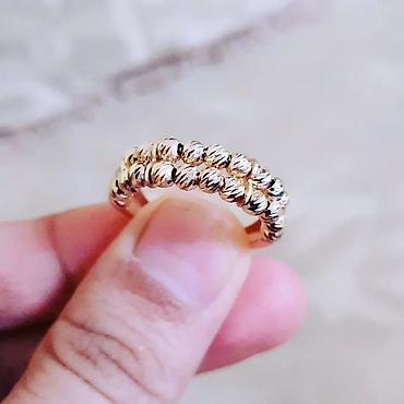 Zərgərlik əşyaları: Toy, Üzük, Pandora, Sarı qızıl, 585 Əyar, Qaşsız — 2