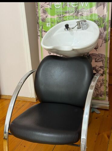 islenmis salon moykasi: İşlənmiş, Saş yuyulması kreslosu