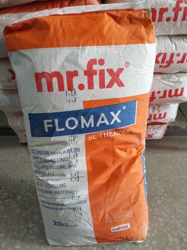 услуга ремонт генератора: Mr. Fix FLOMAX SL THERMA özündən yayılan döşəmə düzənləmə materialı
