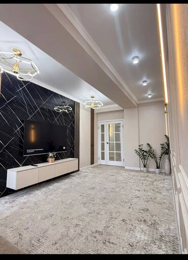 продажа квартир в бишкеке без посредников 2022: 3 бөлмө, 82 кв. м, Элитка, 12 кабат, Дизайнердик ремонт