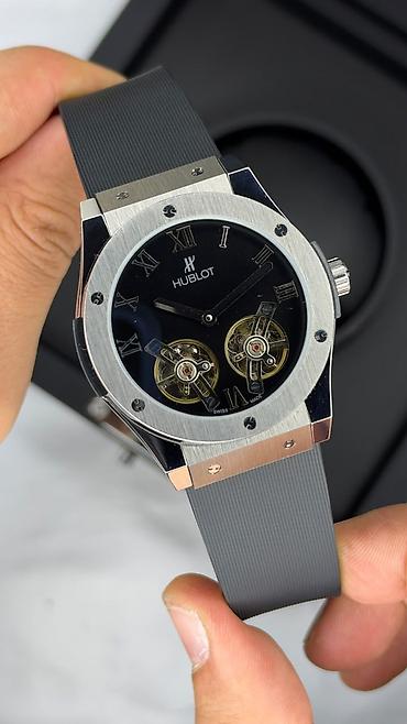 3d saatlar: Yeni, Qol saatı, Hublot, rəng - Qara — 2
