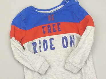 sweterek dla niemowlaka z kapturem na drutach: Sweatshirt, So cute, 1.5-2 years, 92-98 cm, condition - Good