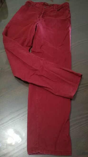 Pantalone: XL (EU 42), Normalan struk, Ravne nogavice — 3