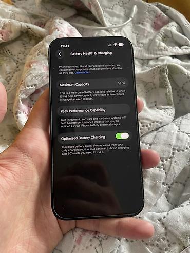ikinci əl telefon satisi: IPhone 13, 128 GB, Qara, Face ID — 3
