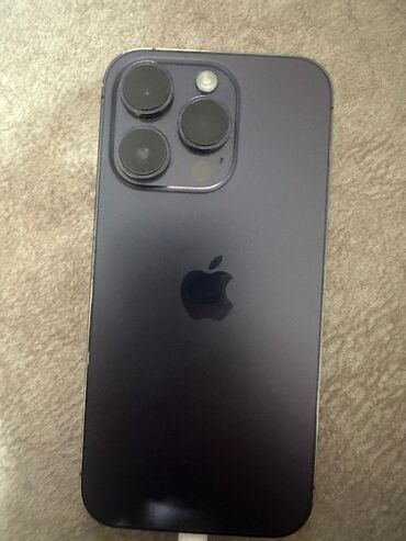 iphone 14 pro islenmis: IPhone 14 Pro, 128 GB, Deep Purple, Face ID