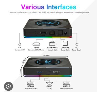 Smart TV bokslar: Smart TV boks Pulsuz çatdırılma, Ünvandan götürmə — 11
