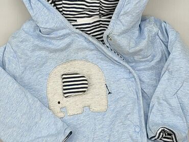 brokatowa bluzka dla dziewczynki: Sweatshirt, Next, 6-9 months, condition - Good