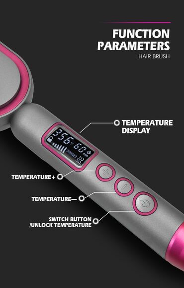 Расчески-выпрямители: Расческа-выпрямитель 210 °С и более — 7