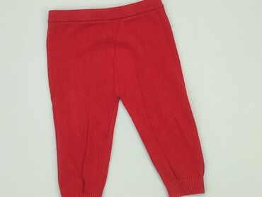 czerwony strój kąpielowy dwuczęściowy: Sweatpants, 9-12 months, condition - Very good