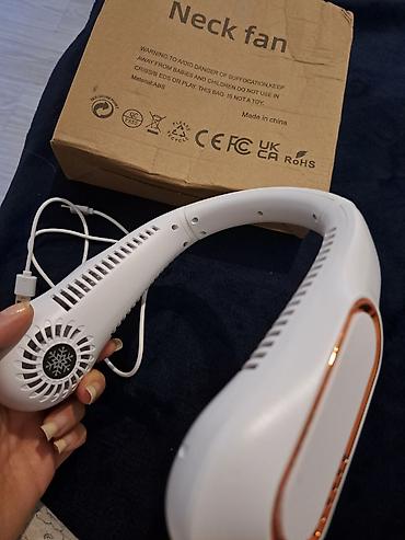 irşad ventilyator: Boyundan taxılan portativ ventilyator - Ergonomik U‑şəkilli dizayn — 2