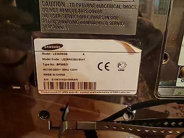ТВ и видео: Samsung televizor – model LE26R82B (Model Code: LE26R82BX/BWT) - — 4