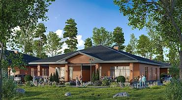 Продажа коттеджей и домов: Продается роскошный Коттедж на 4 хоз 83,27м2+терасса, с общей — 18