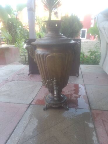 qedimi simavar: İşlənmiş Od Samovar, 5 l, Ünvandan götürmə