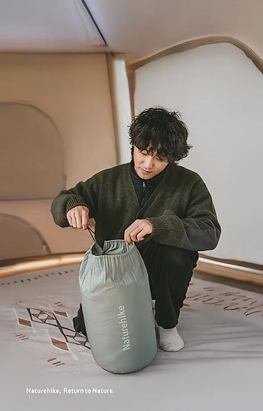 кап мешок: Спальный мешок Naturehike MS500 (прямой, с капюшоном) Оригинал - — 5