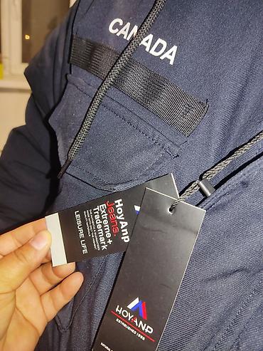 белый кит: Мужская куртка, 4XL, Canada Goose, Новый, цвет - Синий — 6