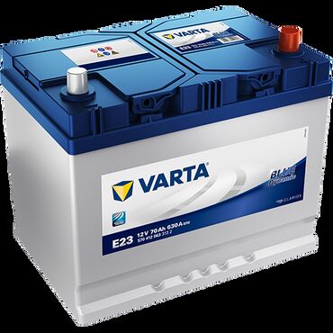 islenmis akkumulyator satisi: Akkumulyator VARTA Blue Dynamic E23 70 Ah R+ 630 A 5704120633132