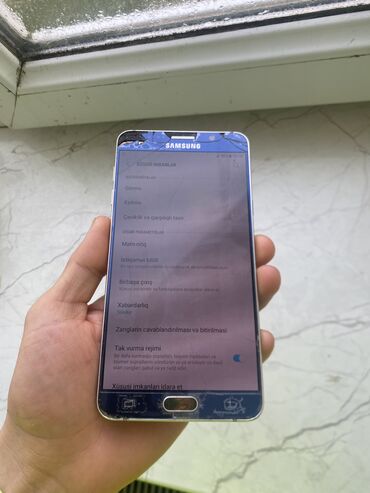 Samsung: Samsung Galaxy Note 5, 32 GB, rəng - Boz, Simsiz şarj, Barmaq izi, Zəmanət — 9