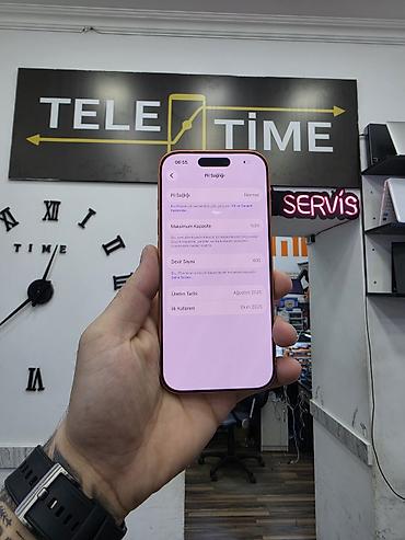 iphone iks: IPhone 17 Pro, 256 GB, Narıncı, Zəmanət, Simsiz şarj, Face ID — 6