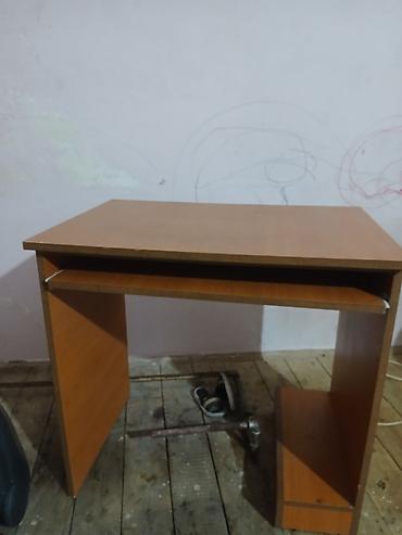 masa kafe: Düz masa, Polkalı, Siyirməsiz, MDF, Zəmanətsiz, Kredit yoxdur — 2