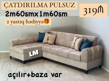 Mətbəx mebeli: Künc divan, Yeni, Açılan, Bazalı