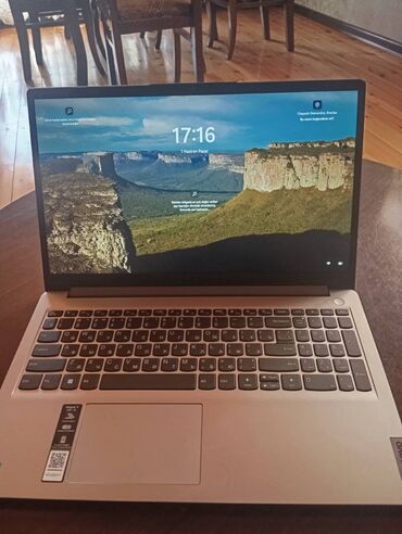 noutbuklar satisi: Lenovo 15.6 ", Intel Pentium, 256 GB