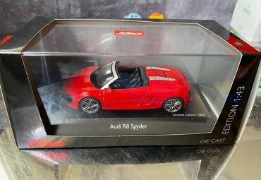 Avtomobil modelləri: Коллекционная модель AUDI R8 V10 Spyder Red 2012 Limited Edition — 2