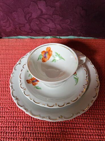 Kuhinjski setovi: Porcelanski nemacki set nemacki,rucna obrada,oslikavanje 70te. Set na lalafo.rs — 3 Kuhinjski setovi: Porcelanski nemacki set nemacki,rucna obrada,oslikavanje 70te. Set — 3