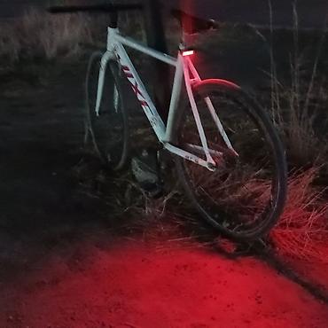 нарди руль: Фикс-байк (fixed gear) на алюминиевой раме - Рама и вилка: жесткая — 2
