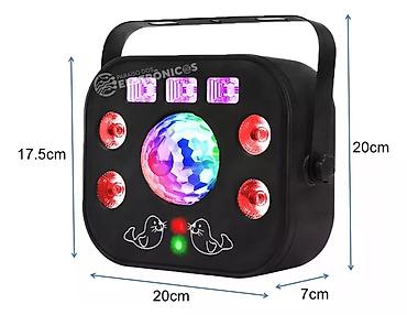 Другое освещение: Светомузыка проектор, лазер, стробоскоп 5 в 1 Профессиональный — 3