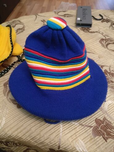 Uşaqlar üçün digər geyimlər: Детские шапки для девочки и мальчика с 3 лет — 6