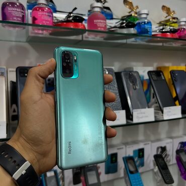 Xiaomi: Xiaomi Redmi Note 10, 64 GB, rəng - Mavi, 
 Sensor, Barmaq izi, İki sim kartlı