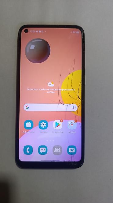Samsung Galaxy A11, Б/у, 32 ГБ, цвет - Черный, 2 SIM