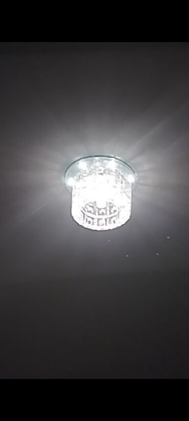 Pərdə və jalüzlər: Çılçıraq, 1 lampa, Xrustal